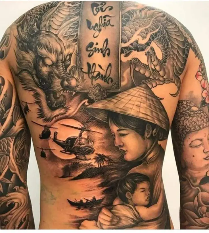 Khám Phá 50 Hình Xăm Mẹ Con Ở Lưng Đầy Nghĩa Tình 64