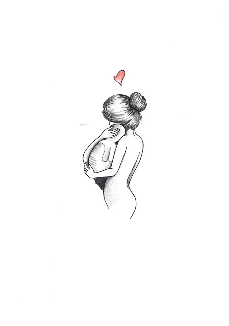 Hình Xăm Mẹ và Con Gái Mini: Kết Nối Tình Thân Thiêng Liêng 54