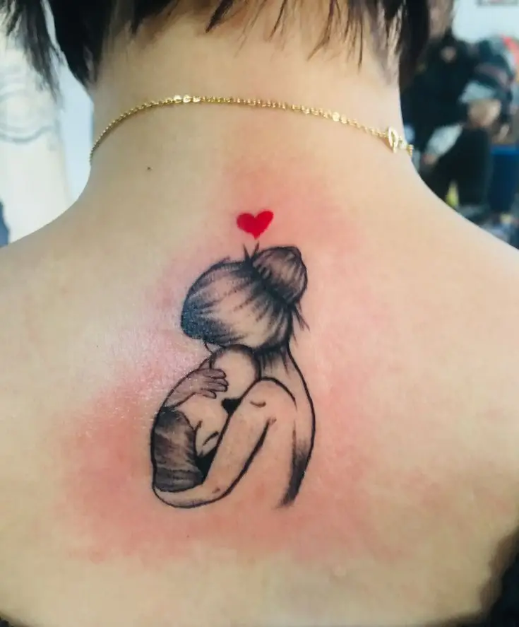 Hình Xăm Mẹ và Con Gái Mini: Kết Nối Tình Thân Thiêng Liêng 56