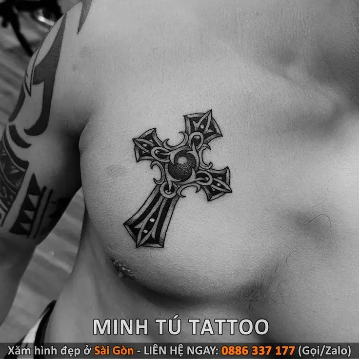 Hình Xăm Mini Ở Ngực Cho Nam: Bộ Ảnh Đẹp và Sang Trọng 17
