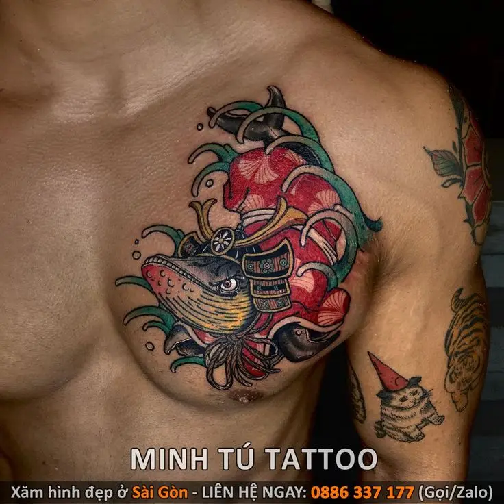 Hình Xăm Mini Ở Ngực Cho Nam: Bộ Ảnh Đẹp và Sang Trọng 38