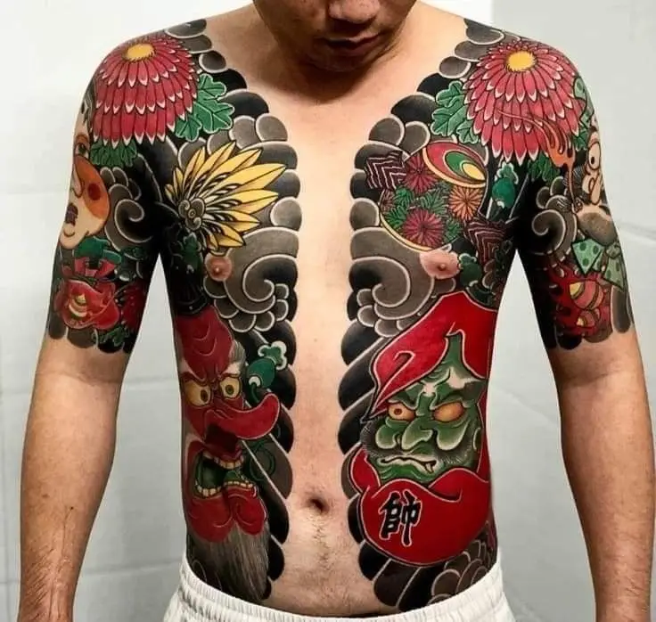 Hình Xăm Nhật Cổ Ngực Tay: Thể Hiện Phong Cách Riêng 9