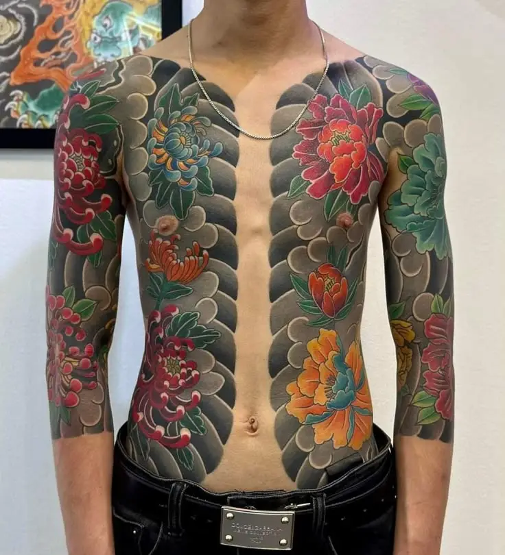 Hình Xăm Nhật Cổ Ngực Tay: Thể Hiện Phong Cách Riêng 16