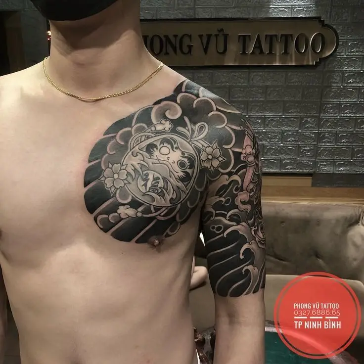 Hình Xăm Nhật Cổ Ngực Tay: Thể Hiện Phong Cách Riêng 27