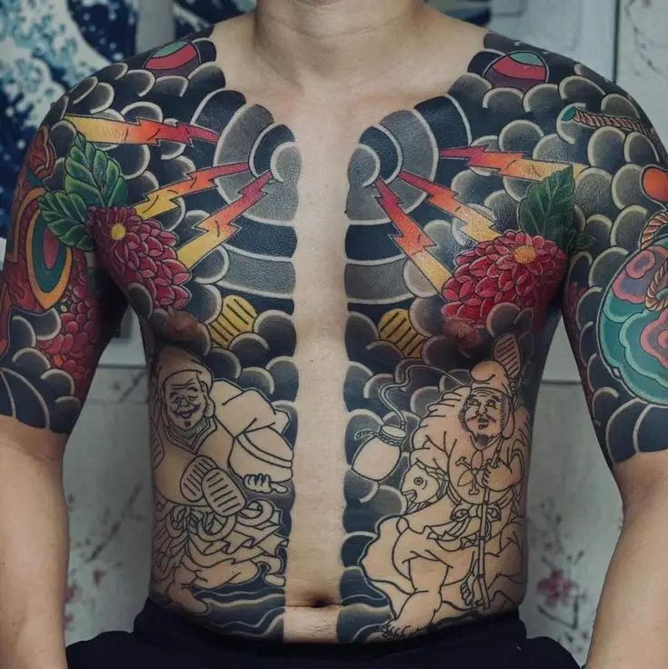 Hình Xăm Nhật Cổ Ngực Tay: Thể Hiện Phong Cách Riêng 65