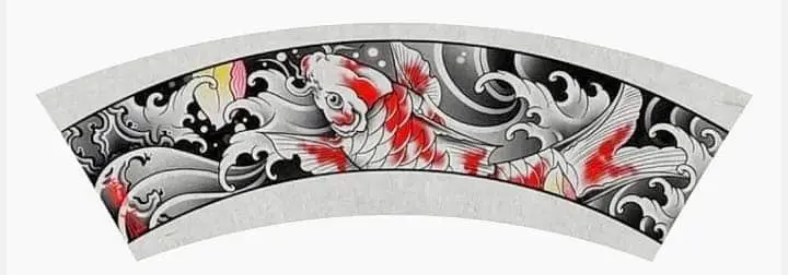 Vòng Chân Cá Tính Với Hình Xăm Nhật Cổ 50