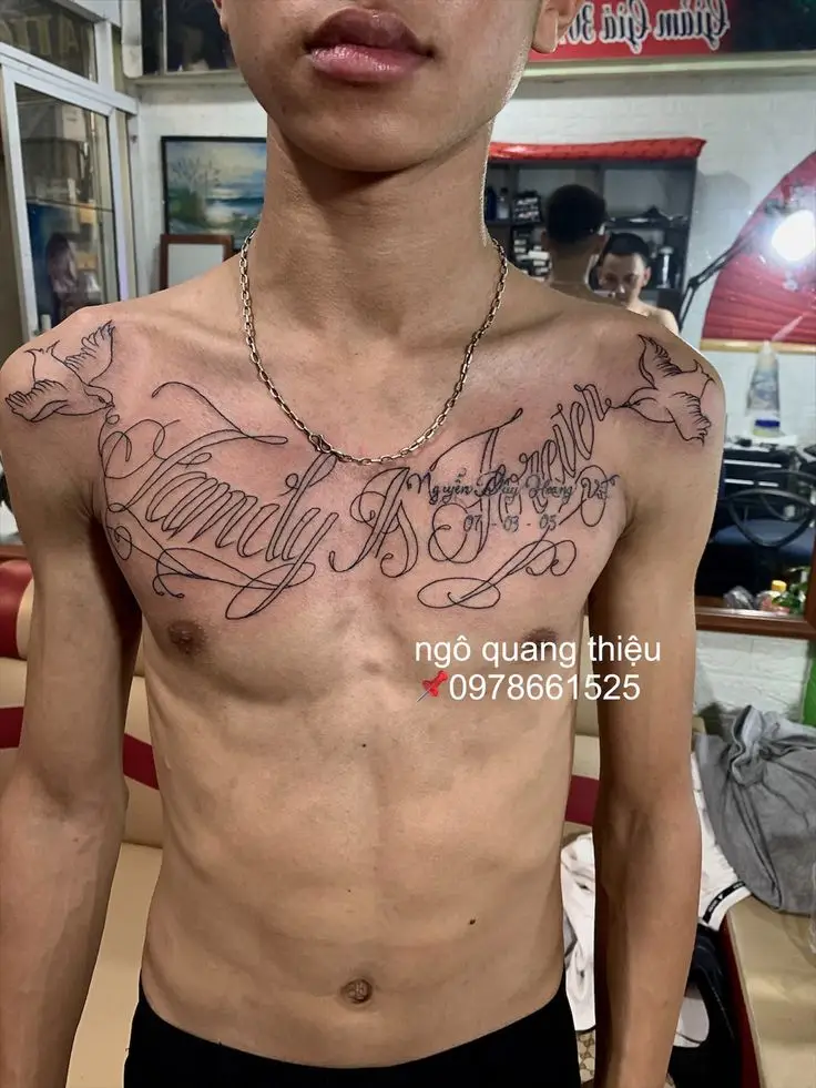 Top Hình Xăm Nửa Bụng Đẹp Cho Nam 47