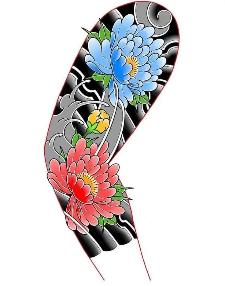 Hình Xăm Nửa Cánh Tay Đẹp - Phong Cách Hiện Đại 34