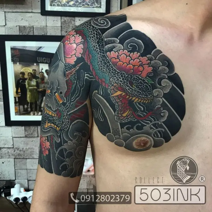 Hình Xăm Nửa Cánh Tay Nam: Nghệ Thuật Và Sự Cá Tính 39