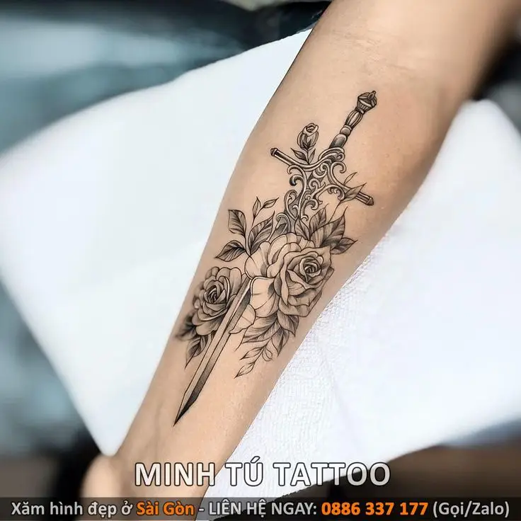 Hình Xăm Nửa Cánh Tay Nam: Nghệ Thuật Và Sự Cá Tính 55