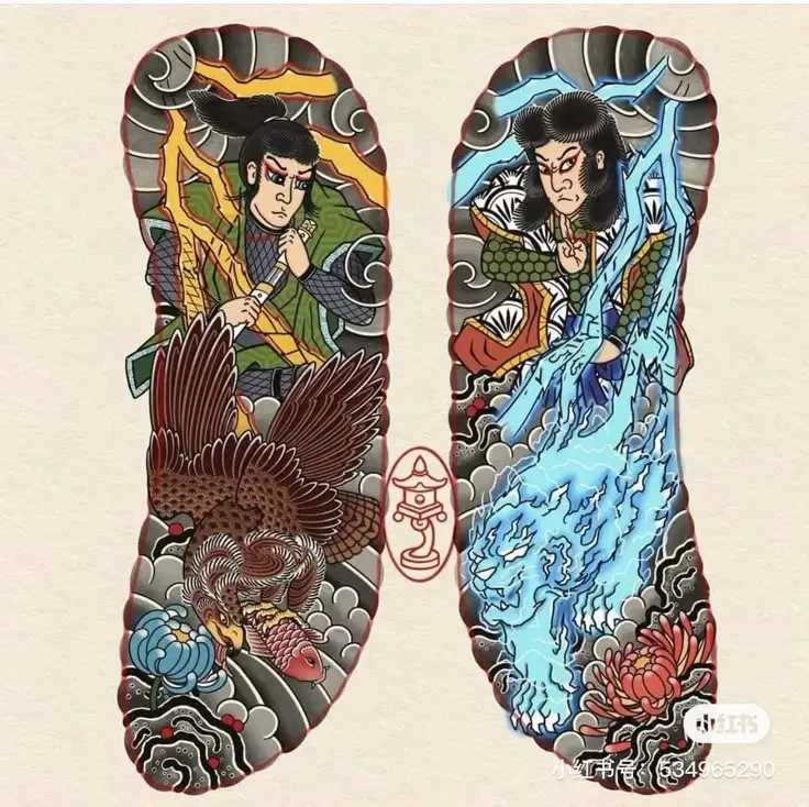 Khám phá hình xăm nửa lưng samurai ấn tượng 18