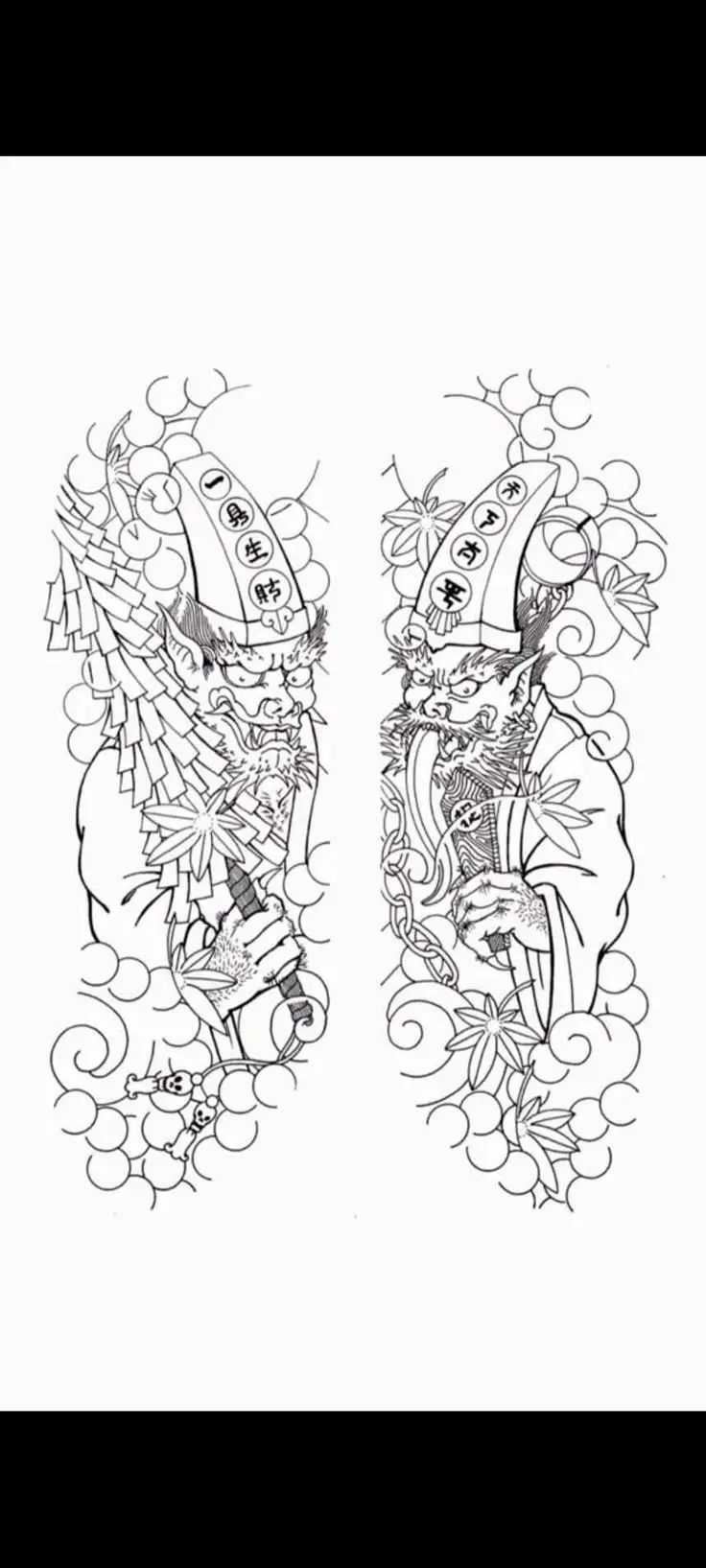 Khám phá hình xăm nửa lưng samurai ấn tượng 19