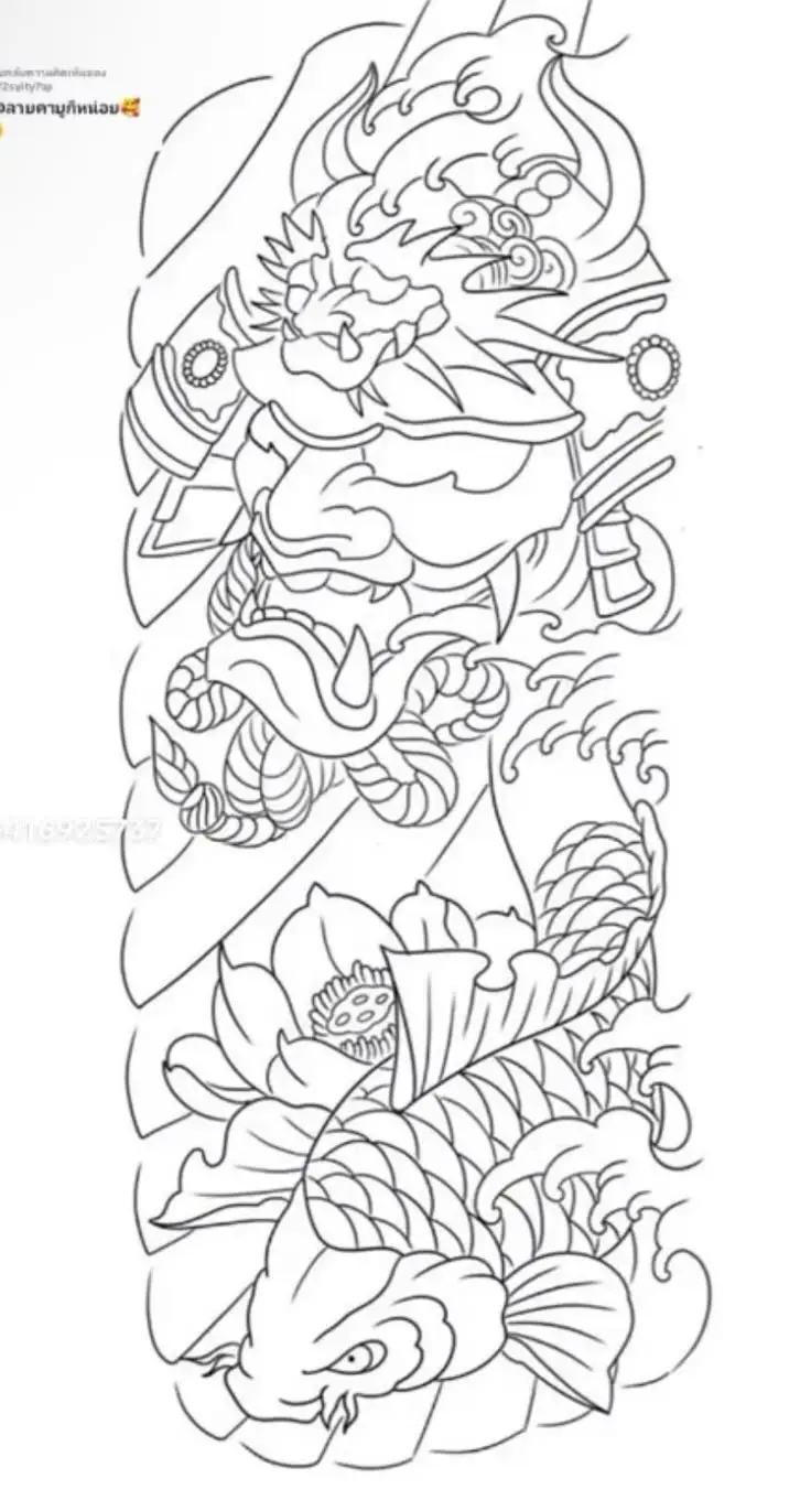 Khám phá hình xăm nửa lưng samurai ấn tượng 24