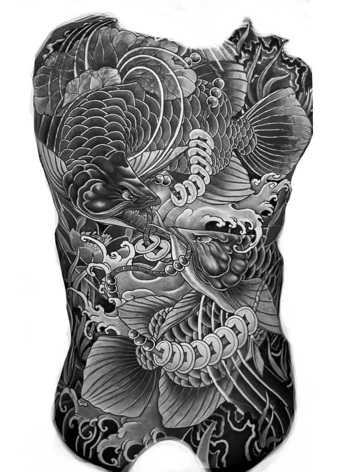 Khám phá hình xăm nửa lưng samurai ấn tượng 27