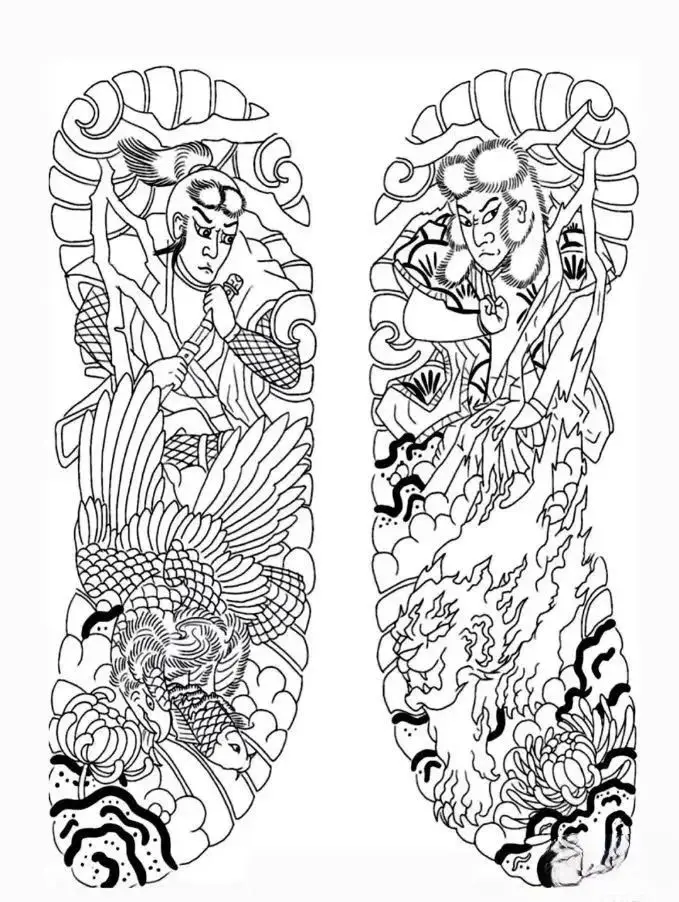Khám phá hình xăm nửa lưng samurai ấn tượng 61