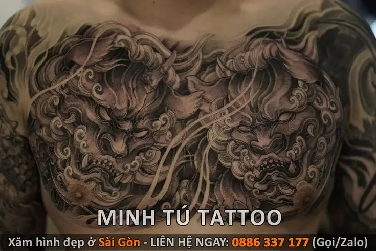 Hình Xăm Nửa Ngực Nam: Top 50 Mẫu Đẹp Cho Các Chàng Trai 9