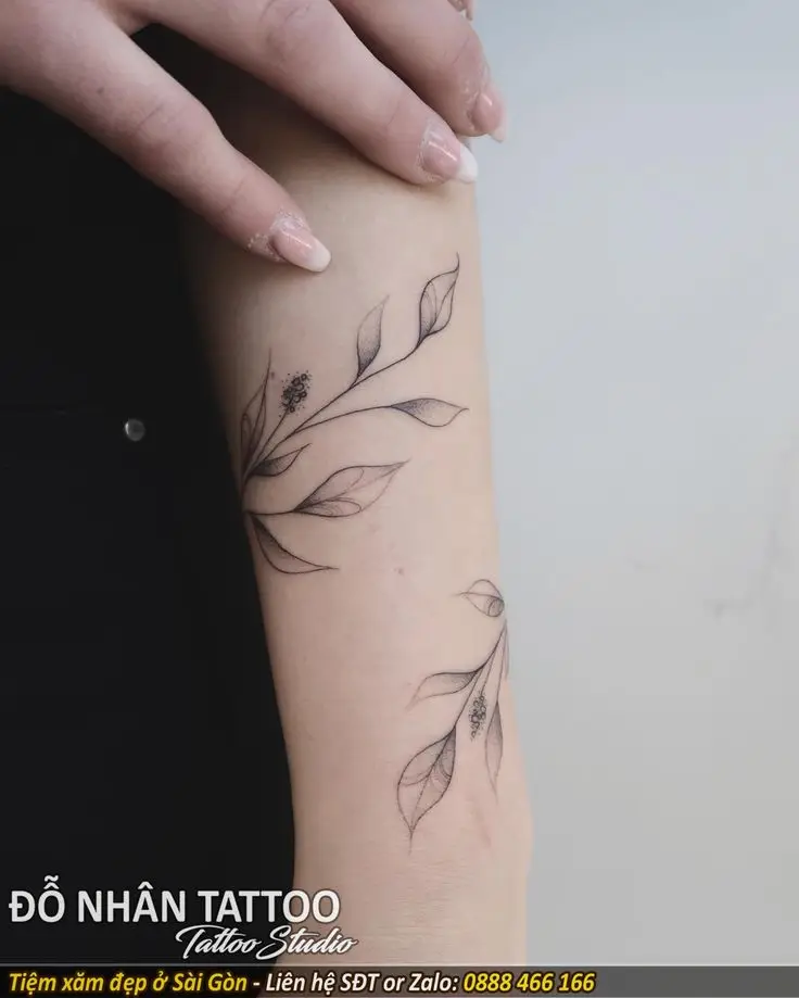 Hình xăm ở bắp tay nữ: 50 ý tưởng xinh đẹp 43