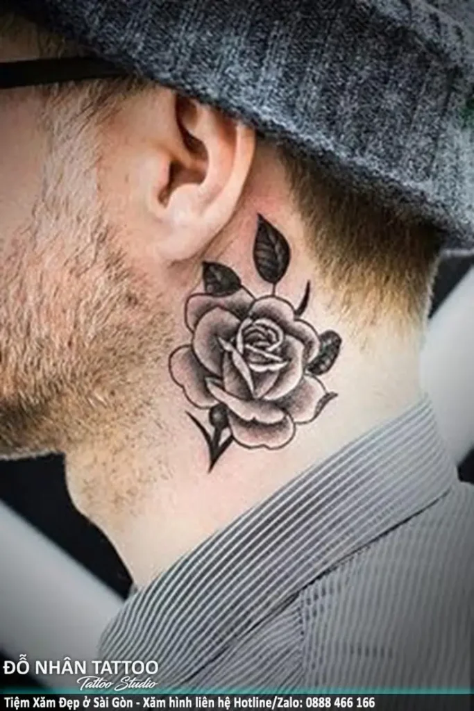 Những Hình Xăm Ở Cổ Họng Đẹp Nhất Dành Cho Bạn 6