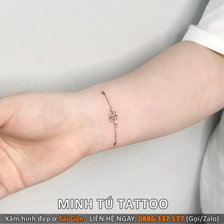 Hình Xăm Ở Cổ Tay Nữ: Tỏa Sáng Với Nét Đẹp Nhỏ Nhắn 7