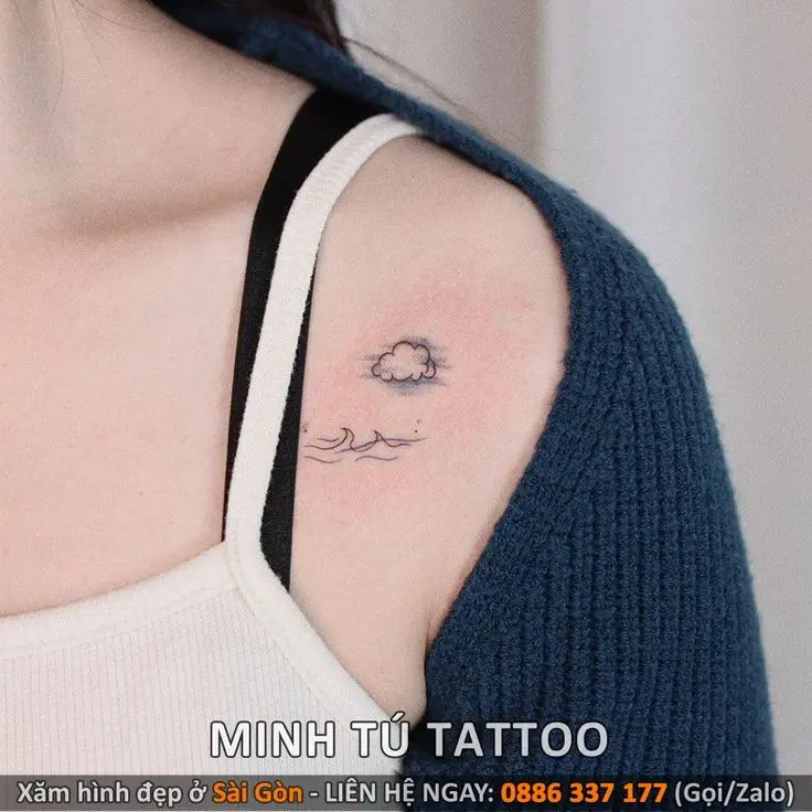 Hình Xăm Ngực Nữ Đẹp và Chất: Gợi Ý Mẫu Mới 9