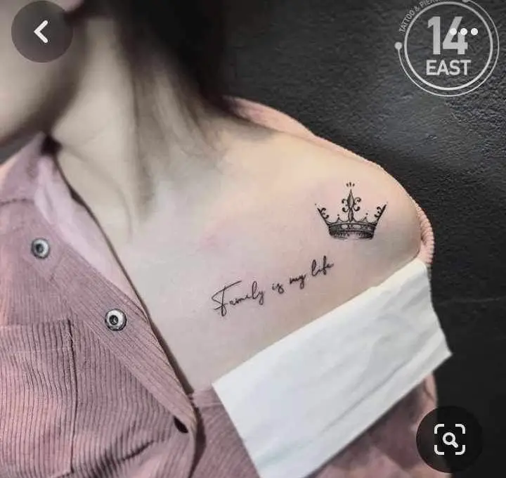 Hình Xăm Ngực Nữ Đẹp và Chất: Gợi Ý Mẫu Mới 27