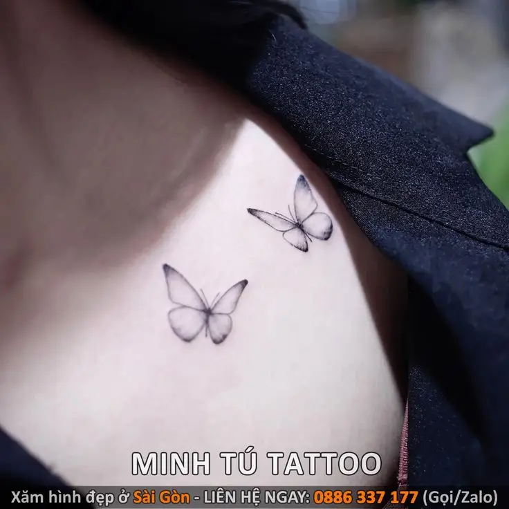 Hình Xăm Ngực Nữ Đẹp và Chất: Gợi Ý Mẫu Mới 60