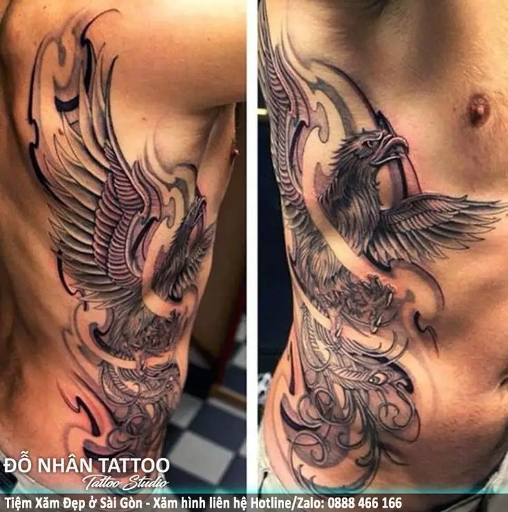 Ý nghĩa sâu sắc của hình xăm ở sườn cho nam giới 13