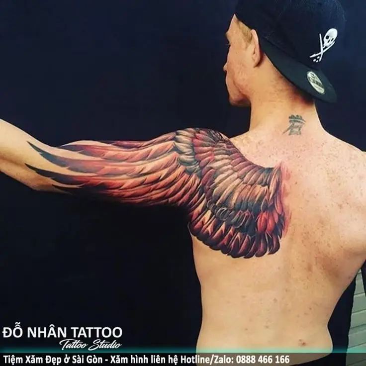 Hình Xăm Đôi Cánh Mini: Sự Tự Do Và Khát Vọng 20