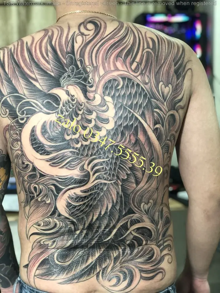 Hình Xăm Đôi Cánh Sau Lưng Nam: Ý Nghĩa Và Các Mẫu Đẹp 59