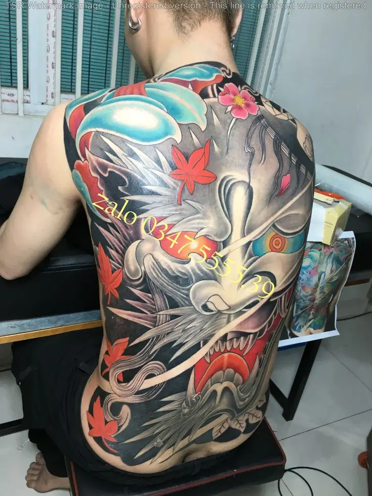 Hình Xăm Đôi Cánh Sau Lưng Nam: Ý Nghĩa Và Các Mẫu Đẹp 62