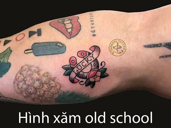 Khám Phá Hình Xăm Old School Chất - 100+ Thiết Kế Ấn Tượng 56