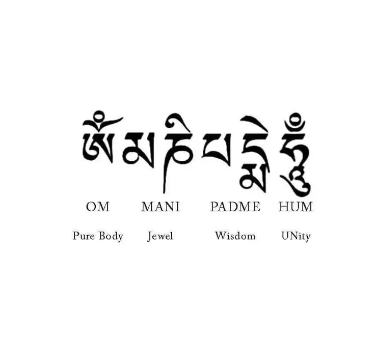Hình Xăm Om Mani Padme Hum – Ý Nghĩa Tâm Linh Và Hình Ảnh Đẹp 6