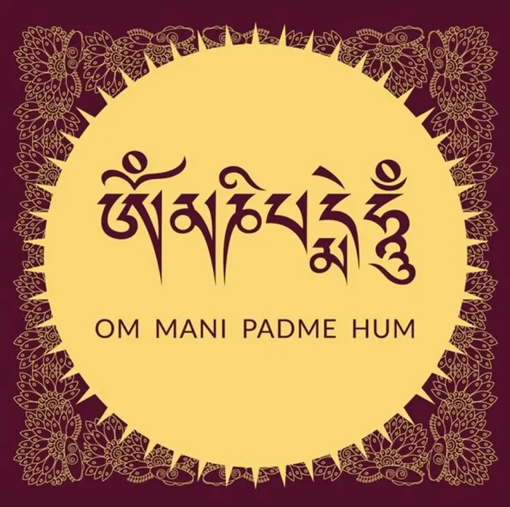 Hình Xăm Om Mani Padme Hum – Ý Nghĩa Tâm Linh Và Hình Ảnh Đẹp 13
