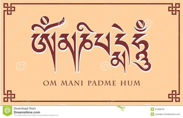Hình Xăm Om Mani Padme Hum – Ý Nghĩa Tâm Linh Và Hình Ảnh Đẹp 33