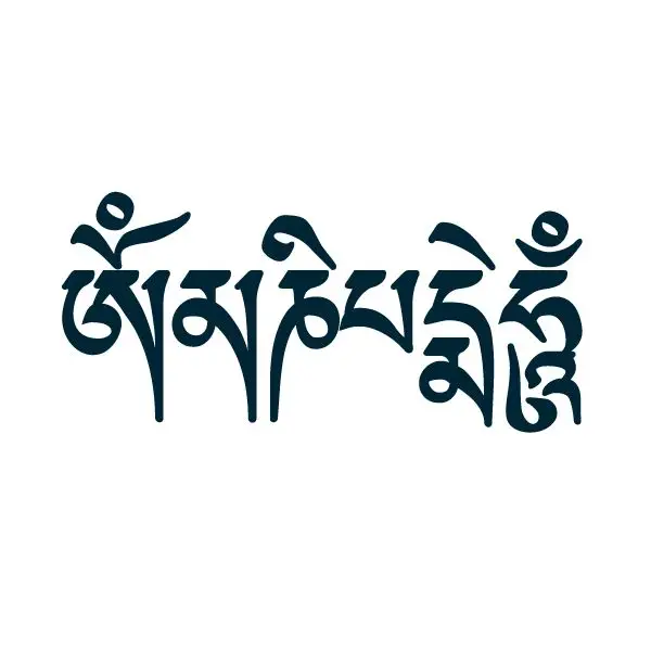 Hình Xăm Om Mani Padme Hum – Ý Nghĩa Tâm Linh Và Hình Ảnh Đẹp 58
