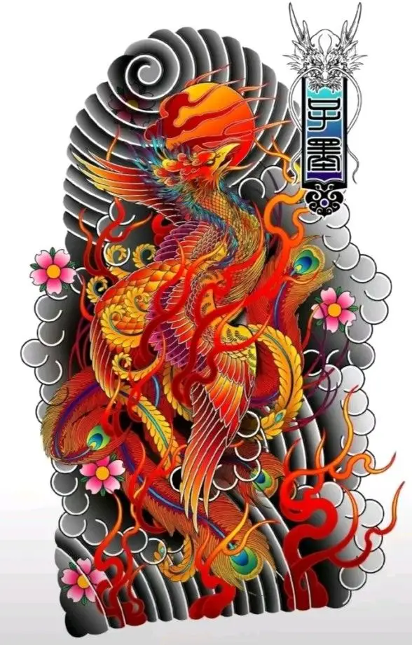 Hình Xăm Phượng Hoàng Cánh Tay: Tượng Trưng Cho Sự Tái Sinh 11