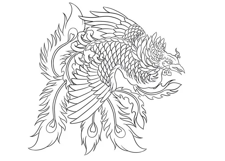 Hình Xăm Phượng Hoàng Cánh Tay: Tượng Trưng Cho Sự Tái Sinh 21
