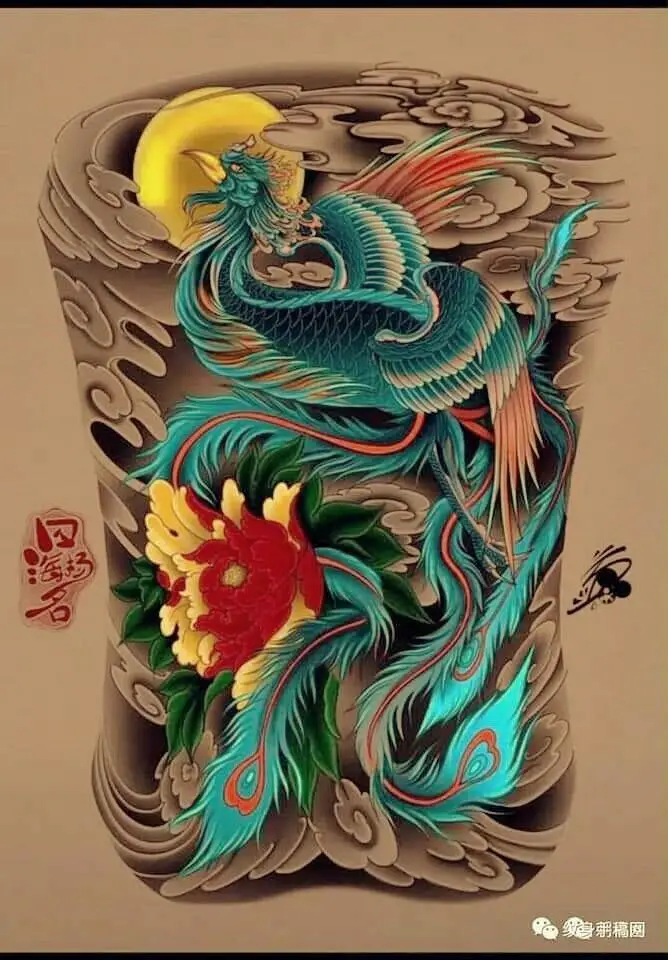 Hình Xăm Phượng Hoàng Cánh Tay: Tượng Trưng Cho Sự Tái Sinh 45
