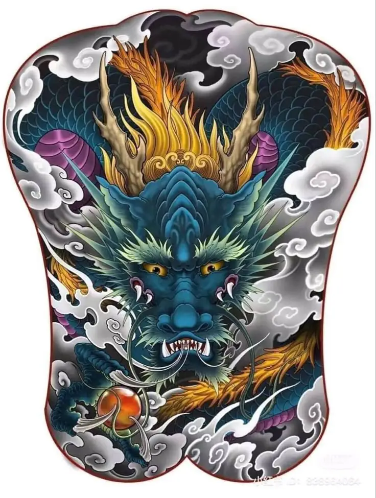 Hình xăm rồng ở ngực: 50 thiết kế táo bạo cho nam 2