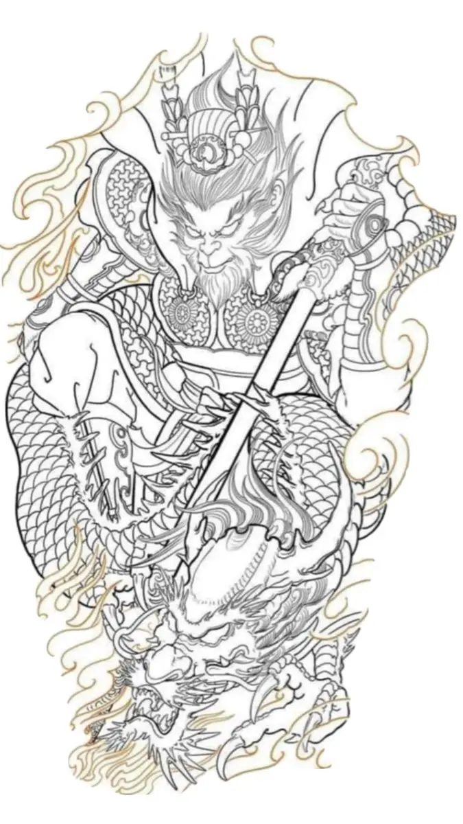 Hình xăm rồng ở ngực: 50 thiết kế táo bạo cho nam 7