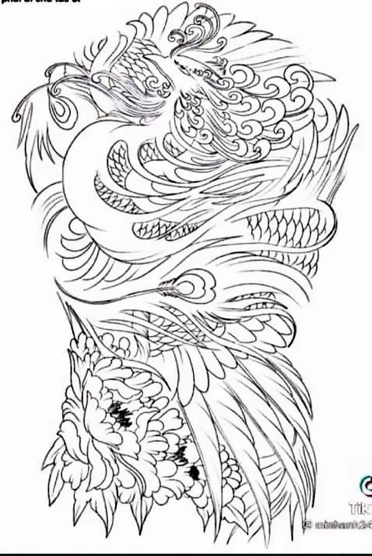 Hình xăm rồng ở ngực: 50 thiết kế táo bạo cho nam 52