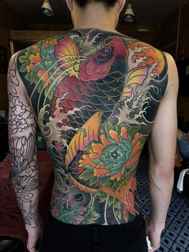 Hình xăm rồng ở ngực: 50 thiết kế táo bạo cho nam 66