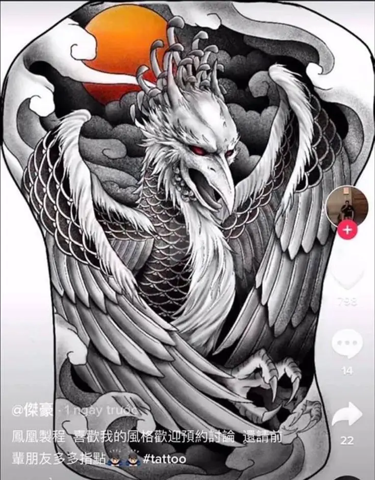 Hình xăm rồng ở ngực: 50 thiết kế táo bạo cho nam 68