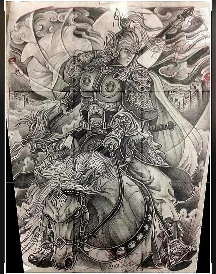 Hình xăm rồng ở ngực: 50 thiết kế táo bạo cho nam 72