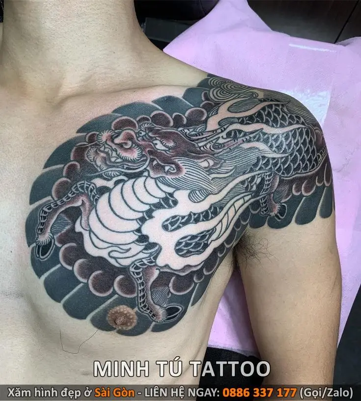 Hình xăm rồng ở tay - biểu tượng sức mạnh và sự uy nghi 31