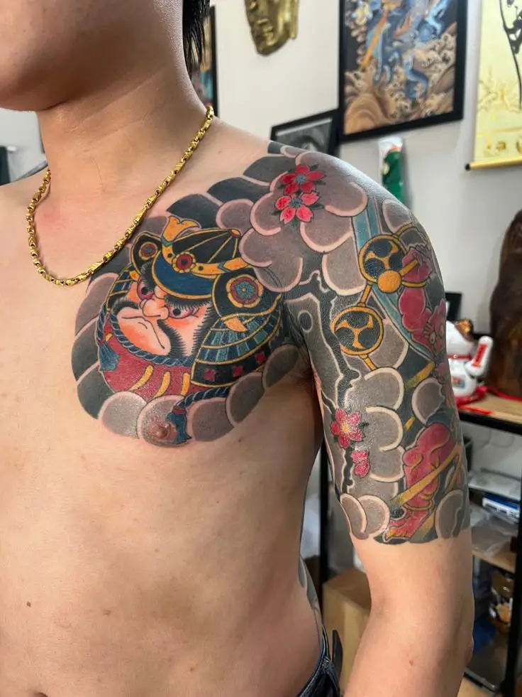 Hình Xăm Vai Nam Nhật Cổ: Khám Phá 50+ Mẫu Đẹp Mắt 4