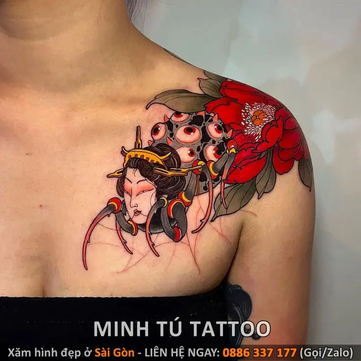 Hình Xăm Vai Nam Nhật Cổ: Khám Phá 50+ Mẫu Đẹp Mắt 11