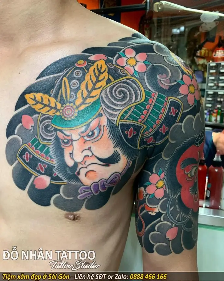 Hình Xăm Vai Nam Nhật Cổ: Khám Phá 50+ Mẫu Đẹp Mắt 21