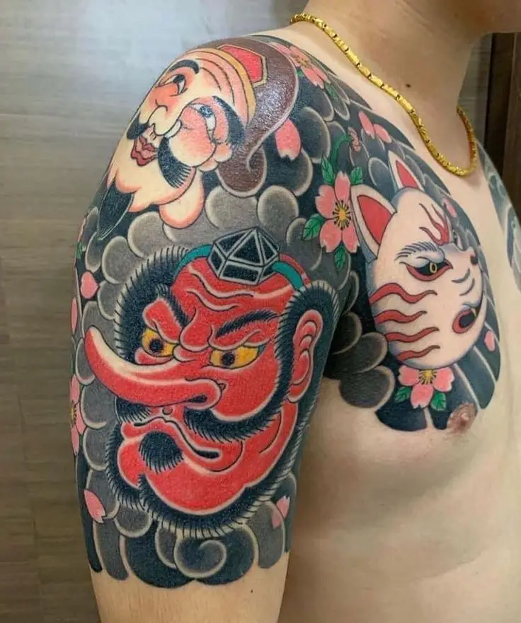 Hình Xăm Vai Nam Nhật Cổ: Khám Phá 50+ Mẫu Đẹp Mắt 26