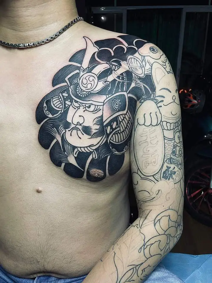 Hình Xăm Vai Nam Nhật Cổ: Khám Phá 50+ Mẫu Đẹp Mắt 41